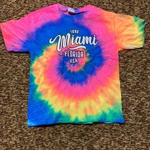 Miami Girls Tie-dye shirt